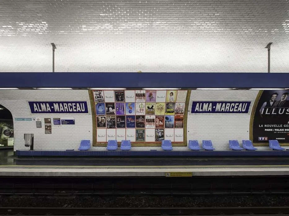 Station Alma-Marceau de la ligne 9