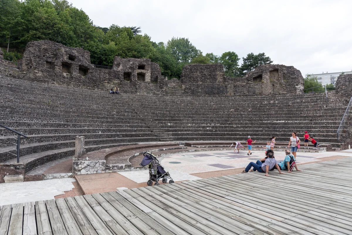Site archéologique de Fourvière (Odéon antique de Lyon,Théâtre antique de Lyon)