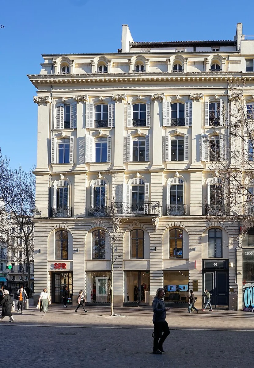 Immeuble au 40, La Canebière à Marseille