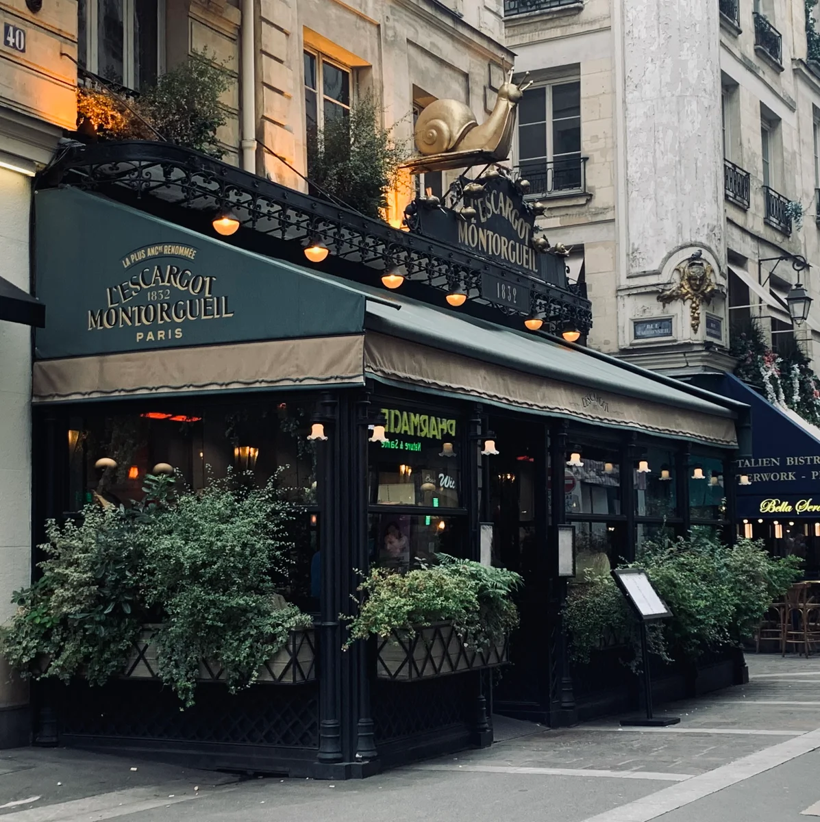 RestaurantL'Escargot Montorgueil