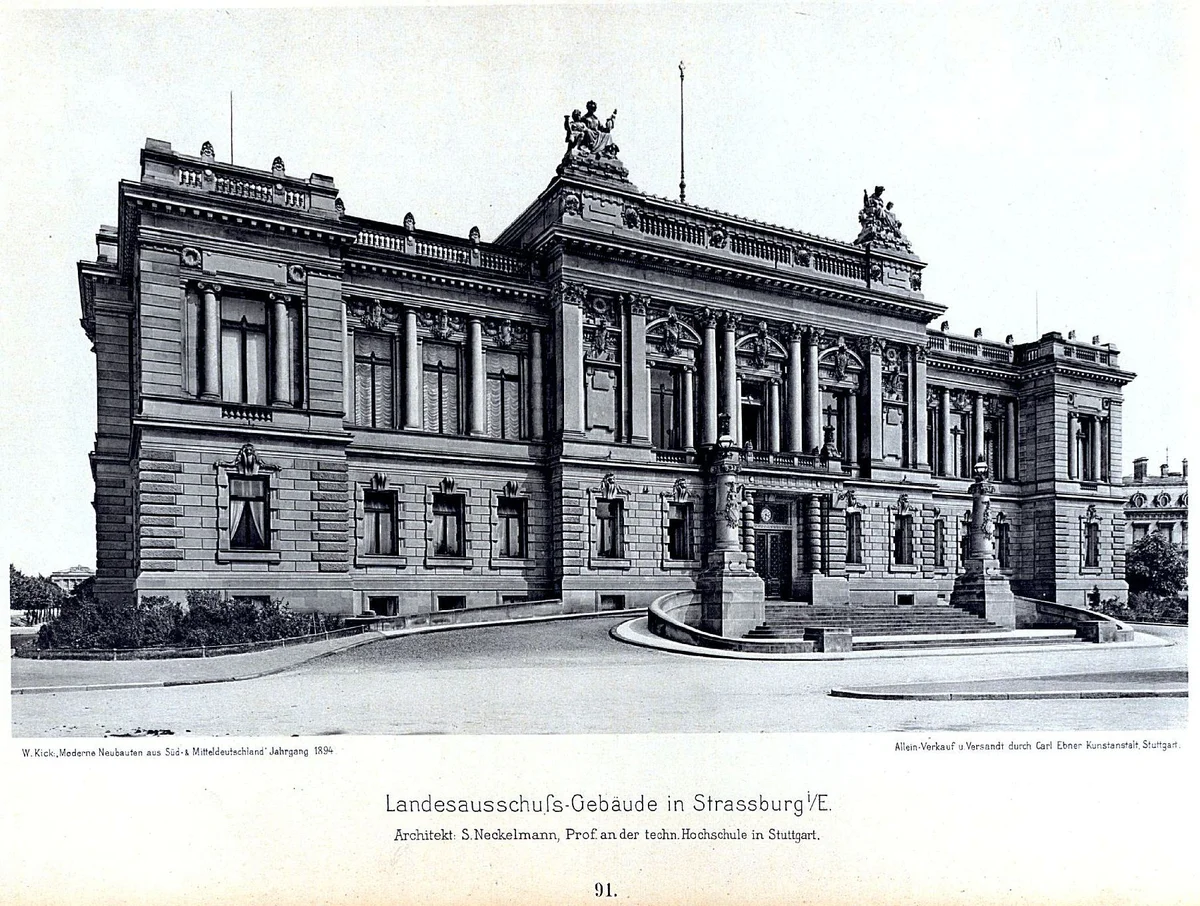 Ancien palais de la diète d'Alsace-Lorraine