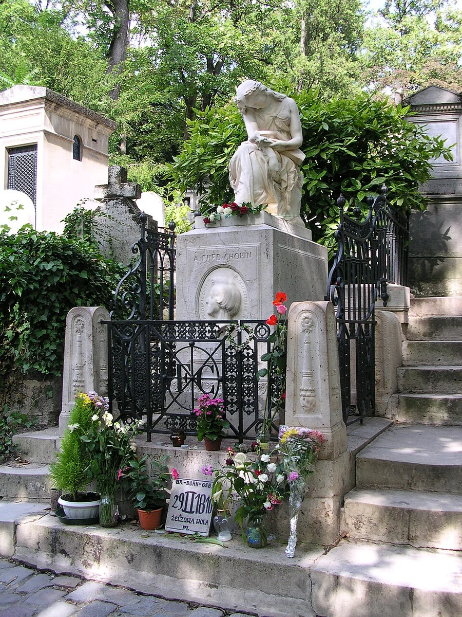 Tombe de Frédéric Chopin